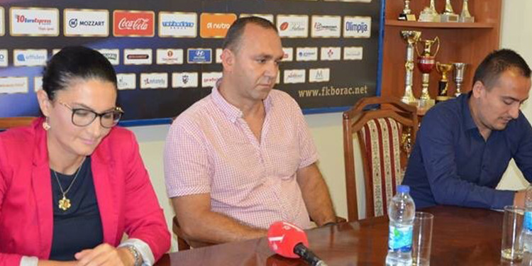 Potpisivanje ugovora sa FK Borac iz Banjaluke